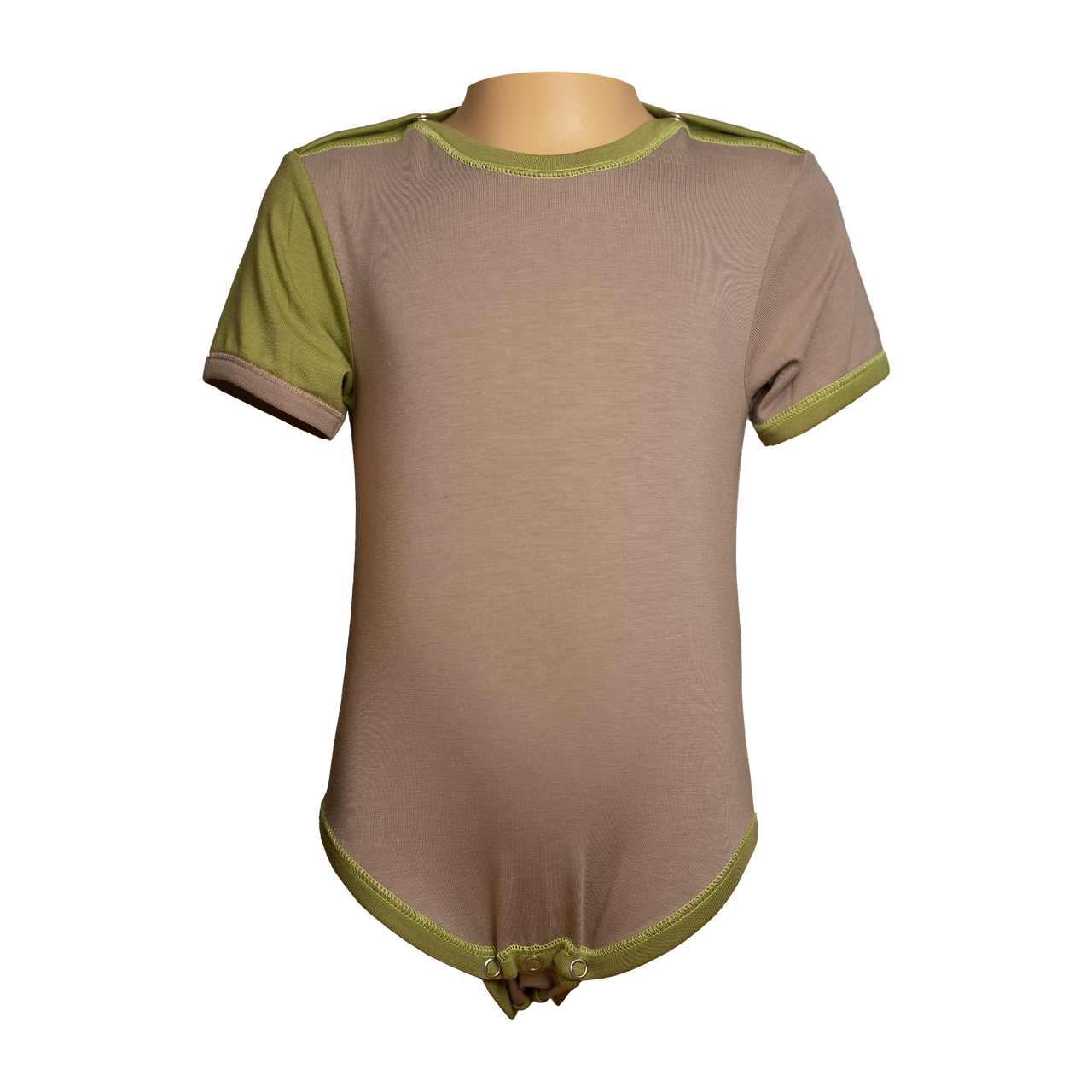 Body se zapínáním - tm. béžové
